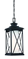The Great Outdoors Lansdale Traditional Outdoor Hanging Light in Black