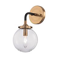 Boudreaux 1-Light Wall Sconce in Antique Gold