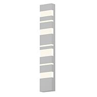 Sonneman Jazz Notes 36 Inch LED Wall Sconce in Textured White
