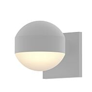Sonneman REALS 5 Inch Downlight LED Wall Sconce in Textured White