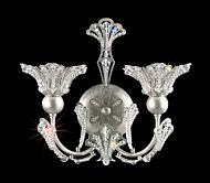 Rivendell 2-Light Wall Sconce in Antique Silver