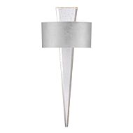 Modern Forms Palladian 2 Light Wall Sconce in Silver Leaf