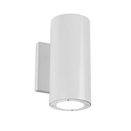 Modern Forms Vessel 2 Light Outdoor Wall Light in White