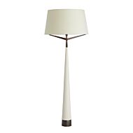 Elden 1-Light Floor Lamp in Ivory