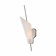Hudson Valley Cooper 2 Light 23 Inch Wall Sconce in Polished Nickel