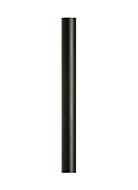 Sea Gull Posts 84 Inch Outdoor Post Light in Black