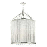Hudson Valley Shelby 12 Light 39 Inch Pendant Light in Polished Nickel