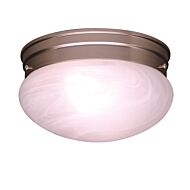 Kichler Ceiling Space 1 Light 7.5 Inch 12 Pack Flush Mount in Brushed Nickel