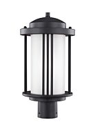 Sea Gull Crowell 17 Inch Outdoor Post Light in Black