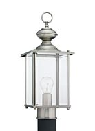 Sea Gull Jamestowne 17 Inch Outdoor Post Light in Antique Brushed Nickel