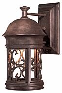 The Great Outdoors Sage Ridge 13 Inch Outdoor Wall Light in Vintage Rust