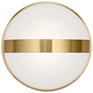 Brettin 1-Light LED Wall Sconce in Champagne Gold