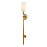 Hudson Valley Amherst 37 Inch Wall Sconce in Aged Brass