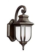 Sea Gull Childress 13 Inch Outdoor Wall Light in Antique Bronze