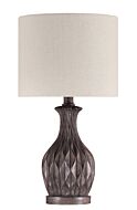 Craftmade 1-Light Table Lamp in Painted Brown