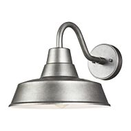 Barn Light 1-Light Outdoor Wall Lantern in Weathered Pewter