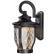 The Great Outdoors Merrimack 20 Inch Outdoor Wall Light in Black