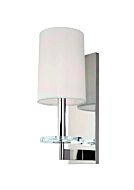 Hudson Valley Chelsea 14 Inch Wall Sconce in Polished Nickel