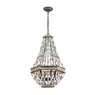 Summerton 4-Light Chandelier in Washed Gray