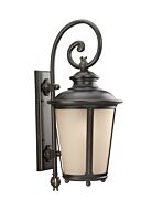 Sea Gull Cape May 30 Inch Outdoor Wall Light in Burled Iron