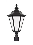 Sea Gull Brentwood 26 Inch Outdoor Post Light in Black