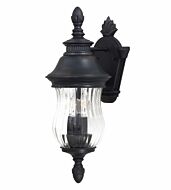 The Great Outdoors Newport 2 Light 18 Inch Outdoor Wall Light in Heritage