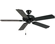 Basic-Max 52" Outdoor Ceiling Fan in Black