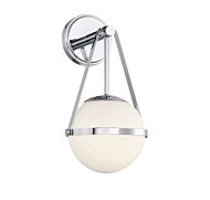 Savoy House Polson 1 Light Wall Sconce in Polished Chrome