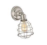 Savoy House Scout 1 Light Adjustable Sconce in Satin Nickel