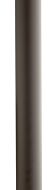 Kichler 84 Inch Direct Burial Outdoor Post in Architectural Bronze