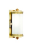 Hudson Valley Bristol 5 Inch Bathroom Vanity Light in Aged Brass