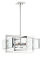 Ethan 4-Light Pendant in Polished Nickel