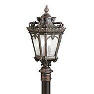 Kichler Tournai 4 Light 30 Inch Outdoor Post Lantern in Londonderry