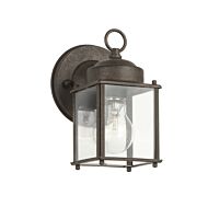1-Light Outdoor Wall Mount in Tannery Bronze