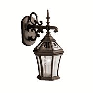 Kichler Townhouse 1 Light 15.25 Inch Outdoor Medium Wall in Tannery Bronze