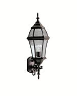 Kichler Townhouse 1 Light 26.75 Inch Large Outdoor Wall in Black Finish