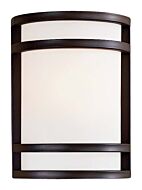 The Great Outdoors Bay View 10 Inch Outdoor Wall Light in Oil Rubbed Bronze
