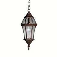 Kichler Townhouse 1 Light 9.25 Inch Outdoor Hanging Pendant in Tannery Bronze
