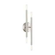 Soho 4-Light Wall Sconce in Brushed Nickel