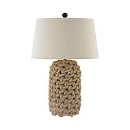 Rope 1-Light Table Lamp in Natural