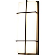Avenue LED Outdoor Wall Sconce in Textured Bronze