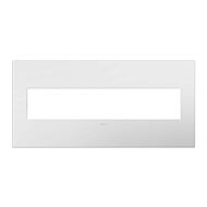 LeGrand adorne Gloss White 5 Opening Wall Plate