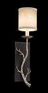 Troy Adirondack 21 Inch Wall Sconce in Graphite and Silver Leaf