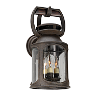 Troy Old Trail 3 Light 18 Inch Outdoor Wall Light in Centennial Rust