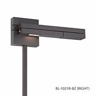 WAC Lighting 120V Flip Collection LED Right Swing Arm in Bronze