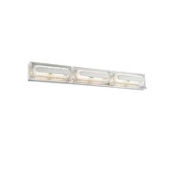 Soiree 1-Light LED Bathroom Vanity Light in Polished Nickel