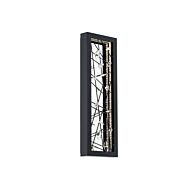 Dreamcatcher LED Outdoor Wall Sconce in Black