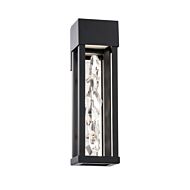 Polar LED Outdoor Wall Sconce in Black