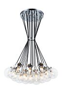 The Bougie 19-Light Chandelier in Chrome