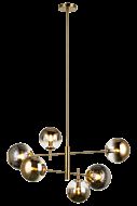 Averley 6-Light Chandelier in Aged Gold Brass